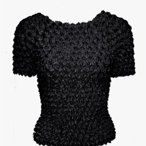 Women’s Short Sleeve Popcorn/Bubble Top | Y2K Style